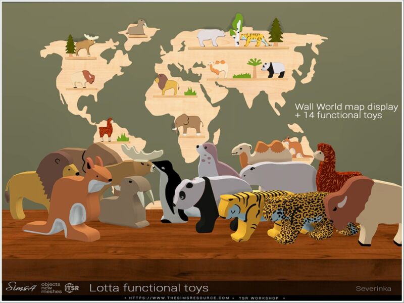 Lotta Functional Toys by Severinka 3 sims 4 cc lotta functional toys by severinka 2