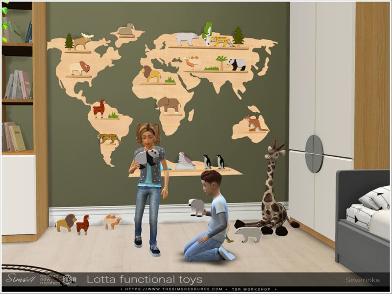 Lotta Functional Toys by Severinka 2 sims 4 cc lotta functional toys by severinka 3
