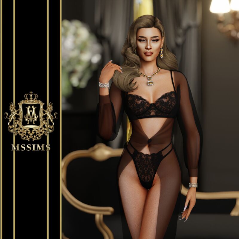 Lovegood Lace Lingerie Set 3 sims 4 cc lovegood lace lingerie set by mssims4 4