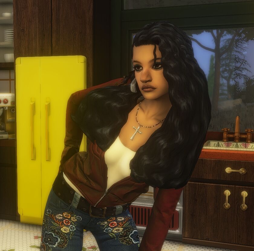 Meet Maria Prieto - A Stylish CAS Creation! 1 Meet Maria Prieto – A Stylish CAS Creation! Sims 4 CC