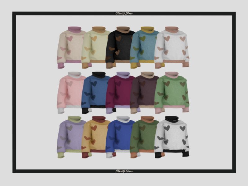 Marlowe Toddler Sweatshirt 2 sims 4 cc marlowe sweatshirt toddler 2