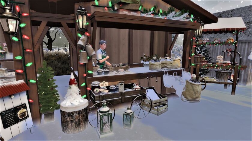 Download the Christmas Market Now! 19 sims 4 cc merry christmas everyone christmas market can now 11