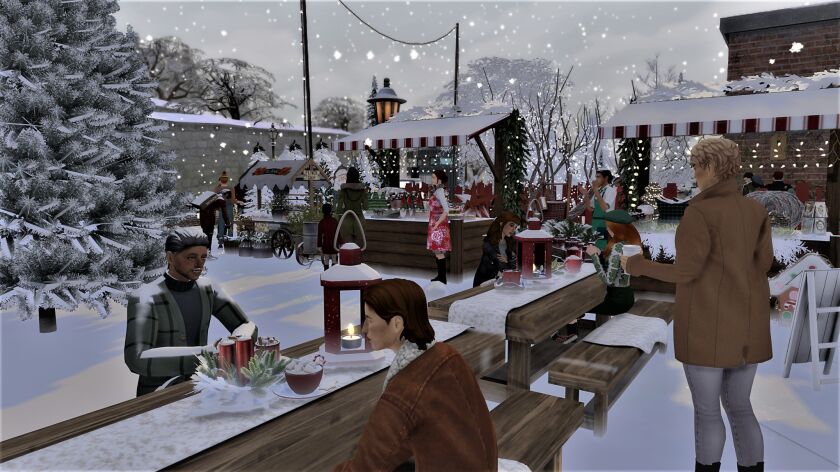 Download the Christmas Market Now! 12 sims 4 cc merry christmas everyone christmas market can now 16