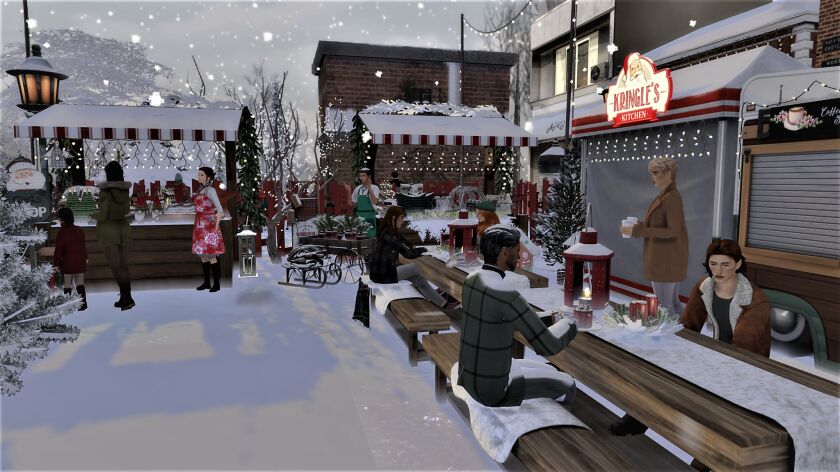 Download the Christmas Market Now! 13 sims 4 cc merry christmas everyone christmas market can now 17