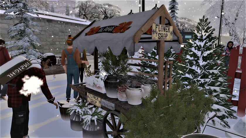 Download the Christmas Market Now! 26 sims 4 cc merry christmas everyone christmas market can now 3