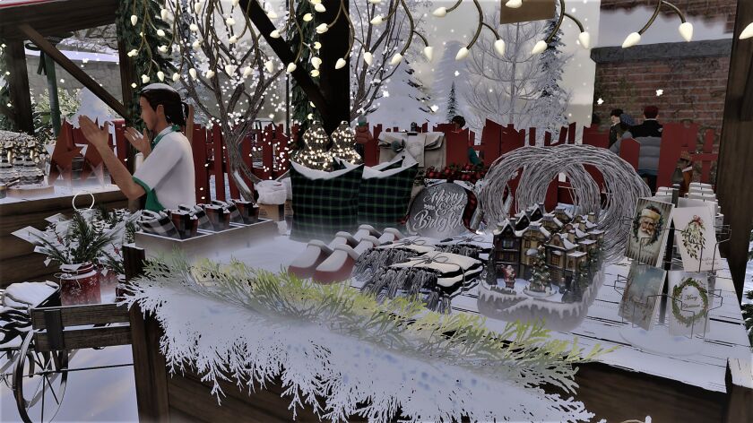 Download the Christmas Market Now! 20 sims 4 cc merry christmas everyone christmas market can now 8