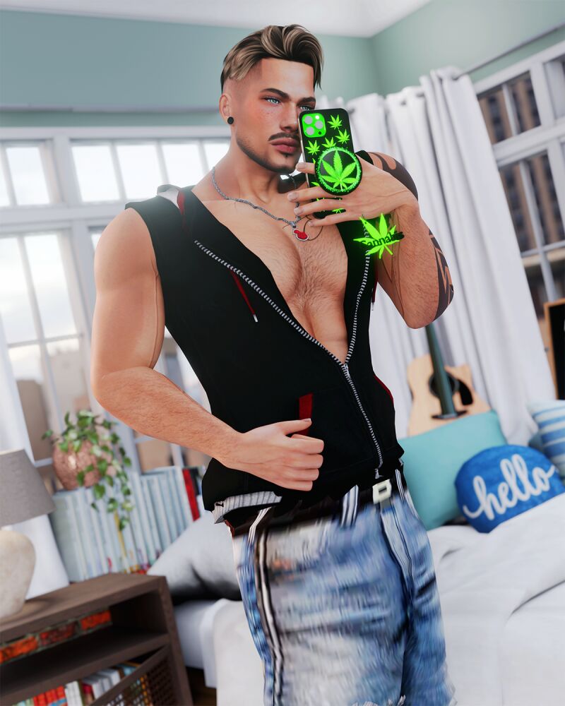 Stylish Mirror Design 2 sims 4 cc mirror 2