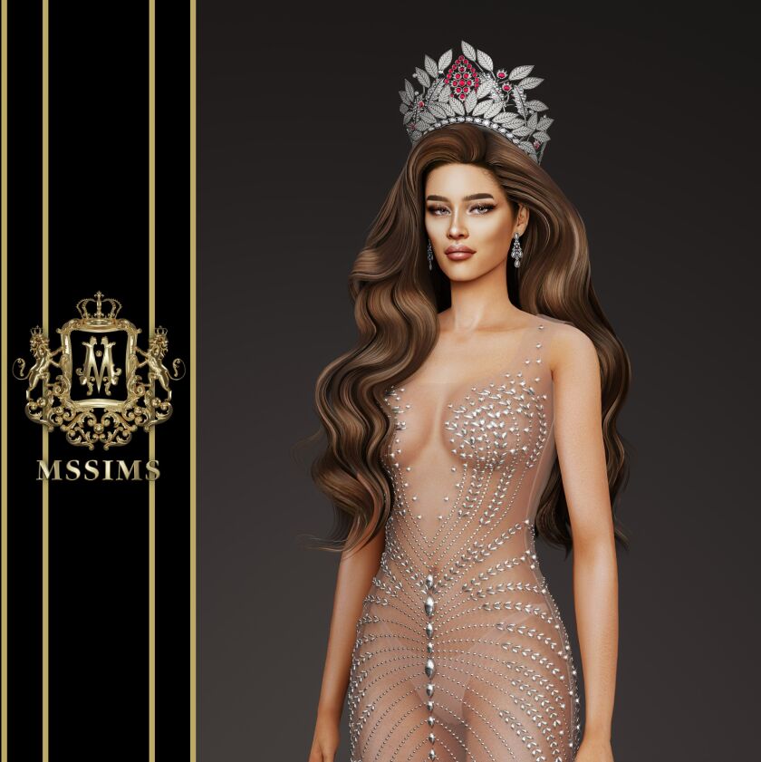 Miss Charm Crown 2 sims 4 cc miss charm crown 6