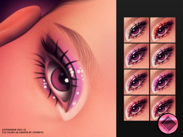 Stunning MM Eyeshadow N324 V2 by Cosimetic 1 Stunning MM Eyeshadow N324 V2 by Cosimetic Sims 4 CC