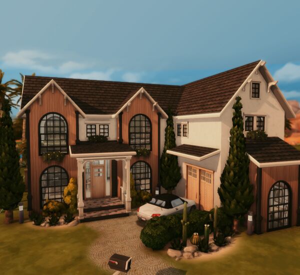Modern Base Game Family Home 🏡 1 Modern Base Game Family Home 🏡 Sims 4 CC