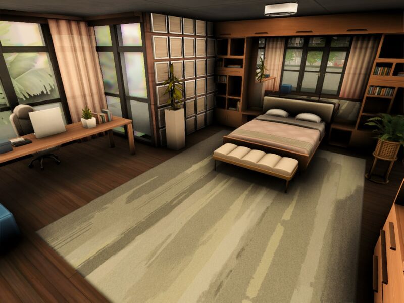 Stylish Modern Family House in The Sims 3 sims 4 cc modern family house no cc by plumbobkingdom 8