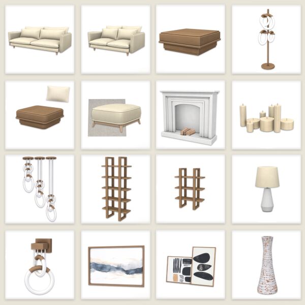 Modern Living 1 Modern Living Sims 4 CC