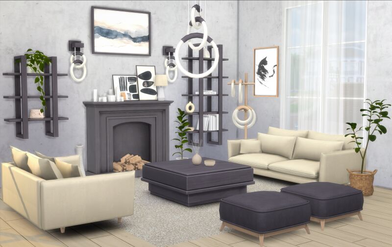 Modern Living 2 sims 4 cc modern living 2