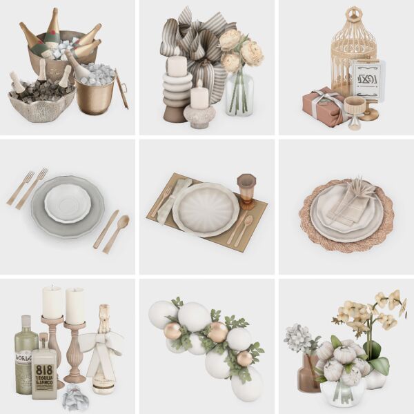 Must Have Dinner Party Items 1 Must Have Dinner Party Items Sims 4 CC