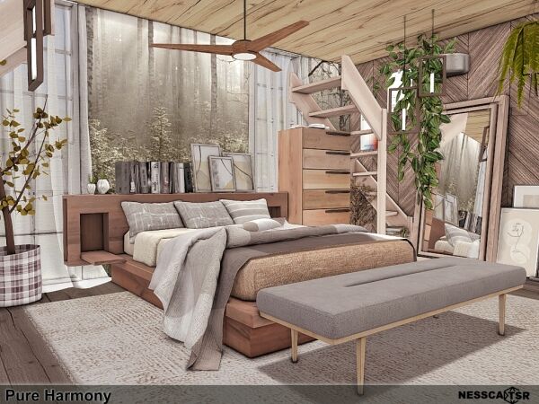 Nature Living Room 2 sims 4 cc nature living room 7