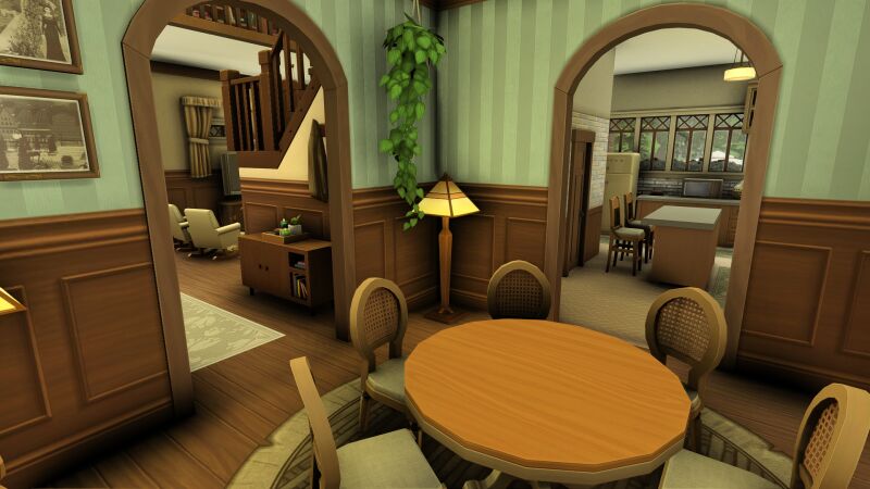 Newcrest Family House 1 - A Charming Family Home 4 sims 4 cc newcrest family house 1 by plumbobkingdom 3