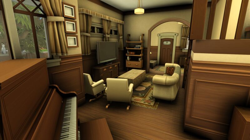 Newcrest Family House 1 - A Charming Family Home 3 sims 4 cc newcrest family house 1 by plumbobkingdom 4