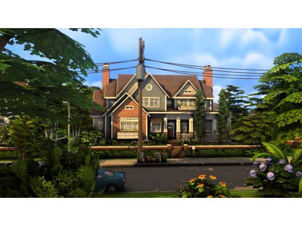 Stylish Newcrest Family House 5 1 Stylish Newcrest Family House 5 Sims 4 CC