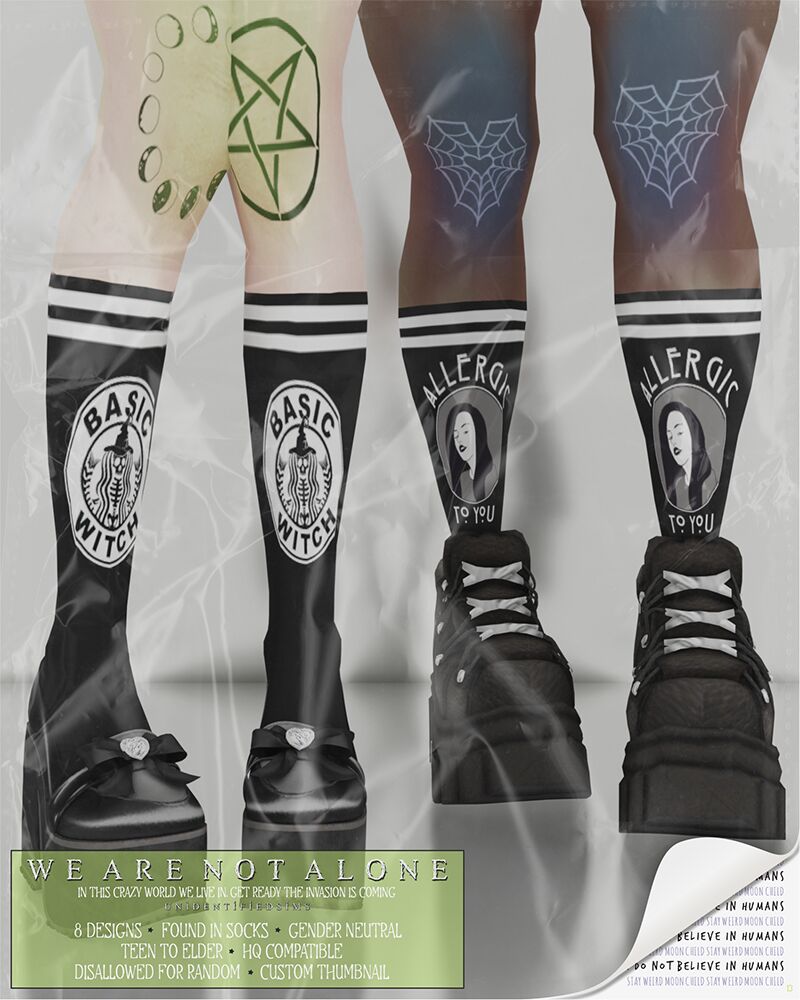 Nightwalker Socks 2 sims 4 cc nightwalker socks 2