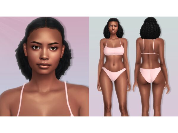 Stunning Nikkie Skin Overlay 1 Stunning Nikkie Skin Overlay Sims 4 CC