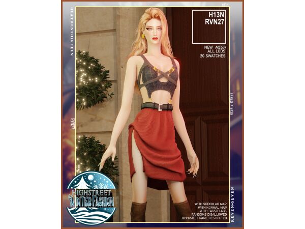 Stylish Winter Crop Coat Jacket 2 sims 4 cc notch lapel buttoned winter crop coat jacket by heathenthirteen 2
