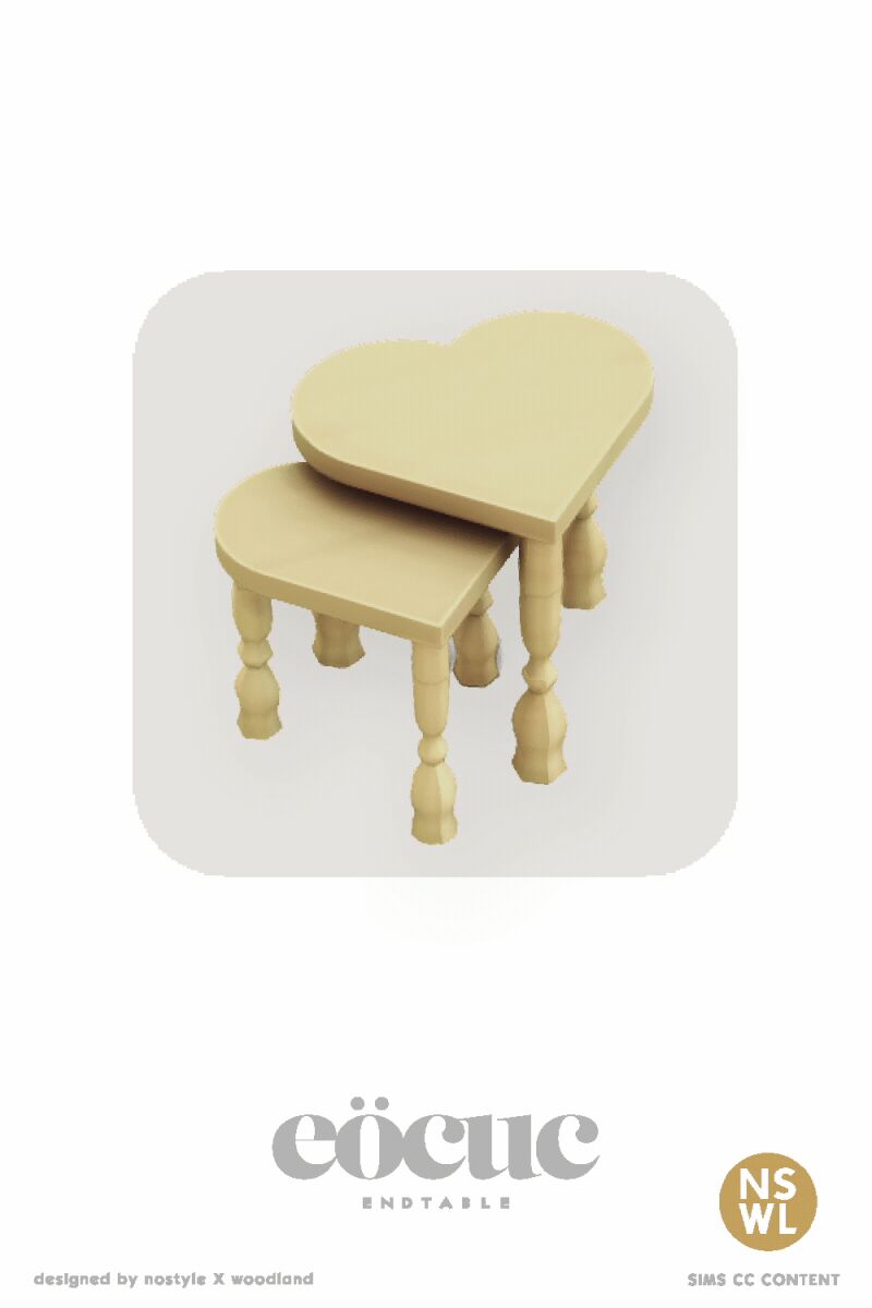 Stylish Nsxwl Eöcuc End Table 2 sims 4 cc nsxwleocuc end table 2