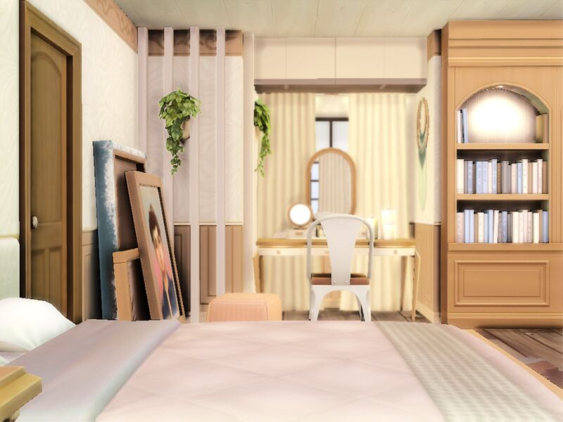 Charming Oakwood Farmhouse 3 sims 4 cc oakwood farmhouse l nocc by simzmora 3