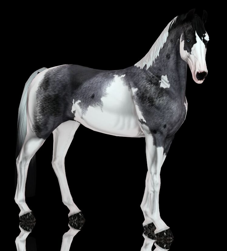 Colorful Hooves for Sims Horses 6 sims 4 cc painted colored hooves 3