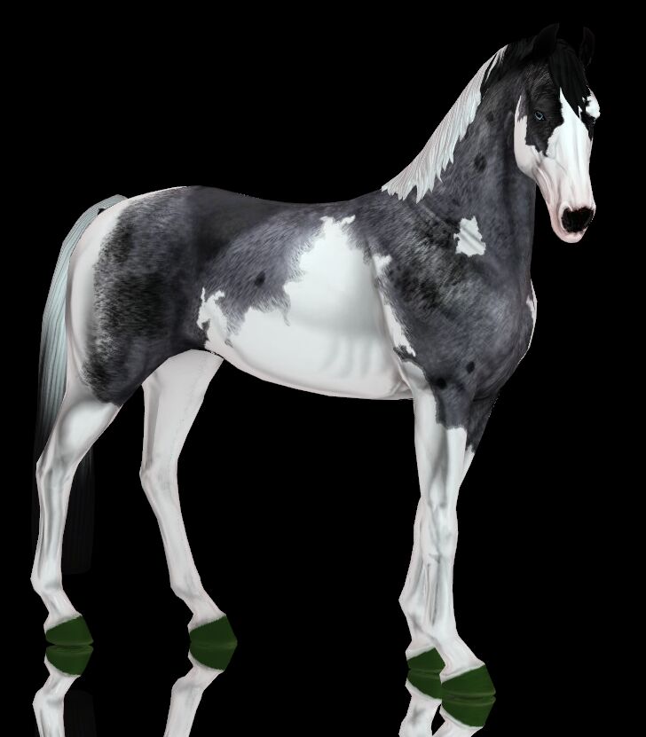 Colorful Hooves for Sims Horses 3 sims 4 cc painted colored hooves 7