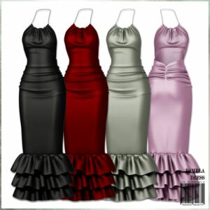 Pamela Dress Sims 4 CC