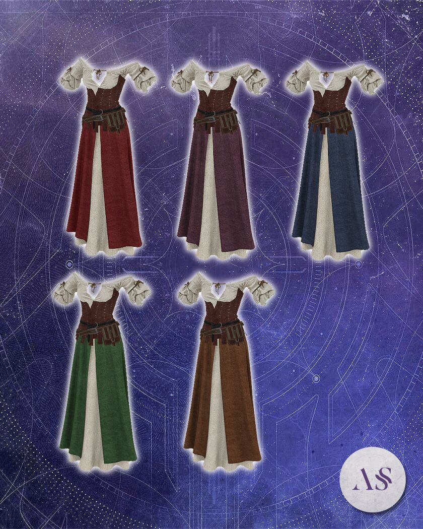 sims 4 cc peasant collection new june 17 arthemissims 14