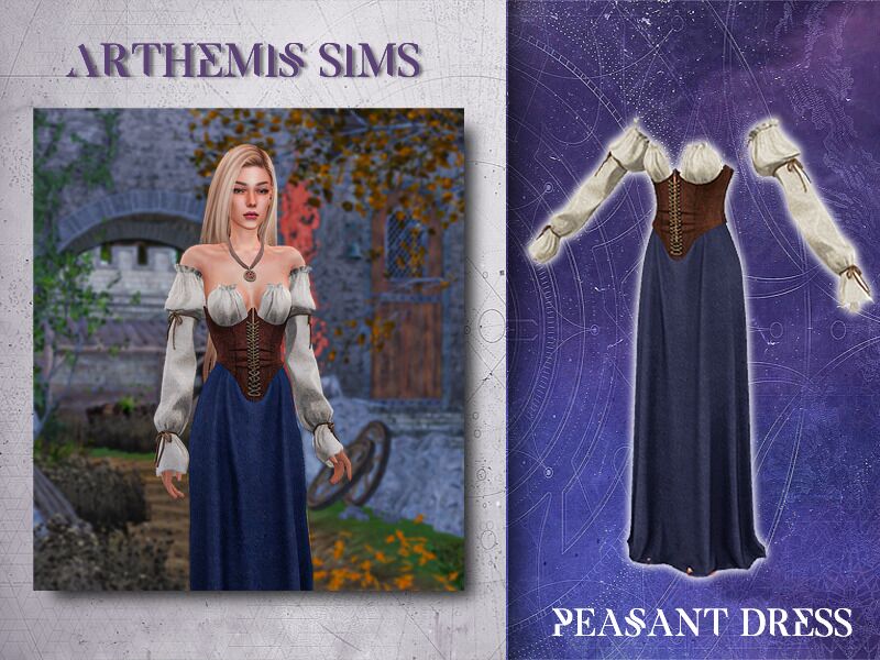 sims 4 cc peasant collection new june 17 arthemissims 2