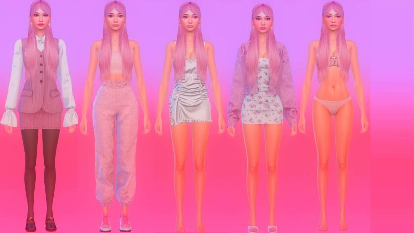 Introducing Penelope Weaver CC - A New Creation for Your Game 2 sims 4 cc penelope weaver cc 2