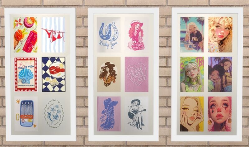Pics X6 2 sims 4 cc pics x6 5