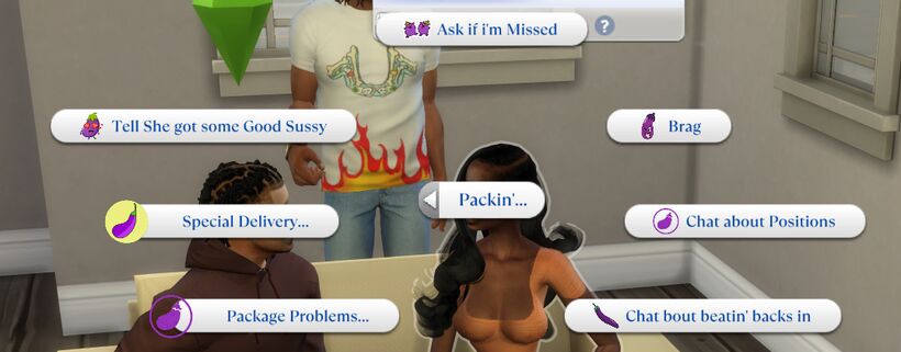 Discover the Yammy/Packin' Trait for Your Sims! 2 sims 4 cc pinkmas gift 02 yammypackin trait 6