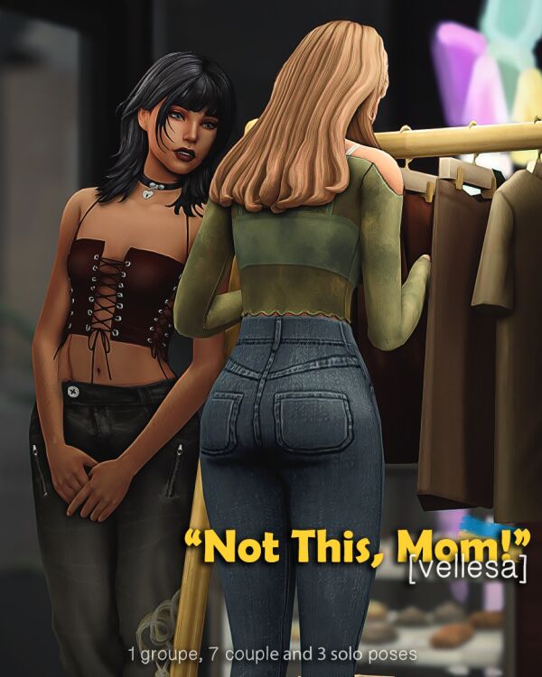 Pose Pack | NOT This, Mom! 1 Pose Pack | NOT This, Mom! Sims 4 CC