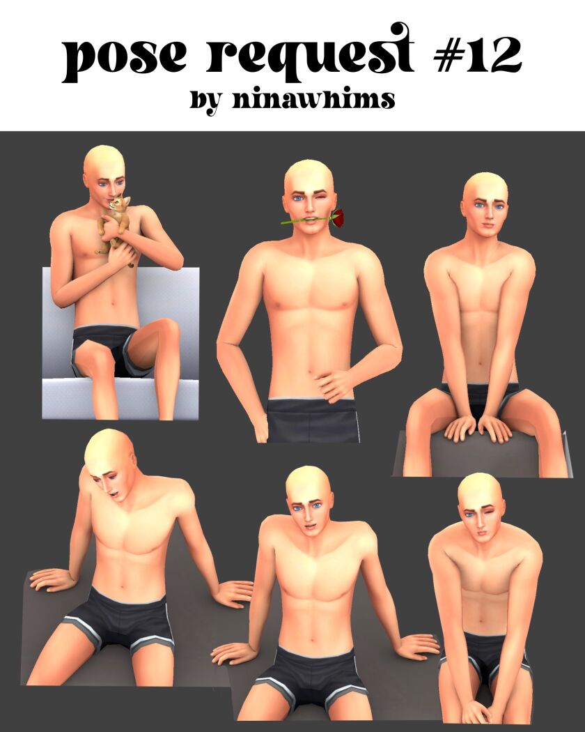 Pose Request #12 - Ninawhims 1 Pose Request #12 – Ninawhims Sims 4 CC