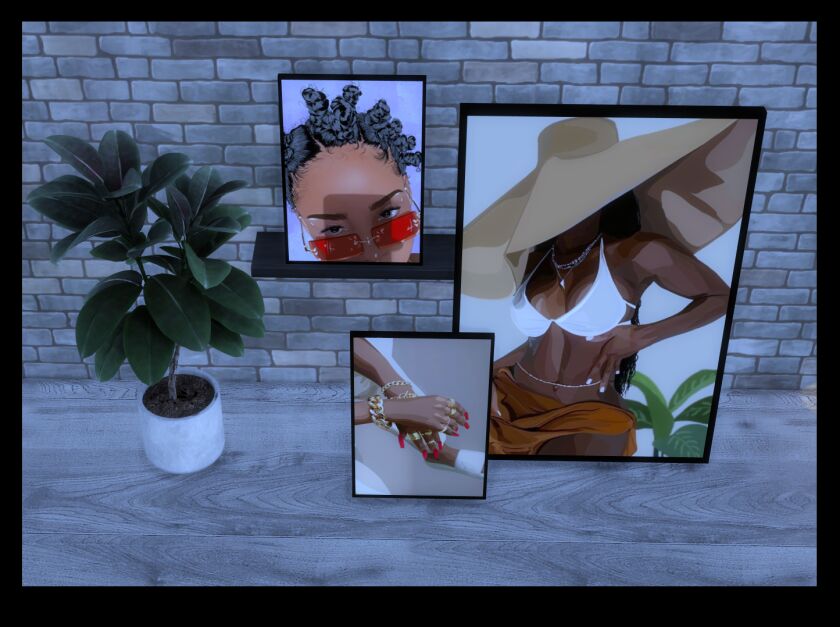 Stunning Posters by Fusionstyle 1 Stunning Posters by Fusionstyle Sims 4 CC