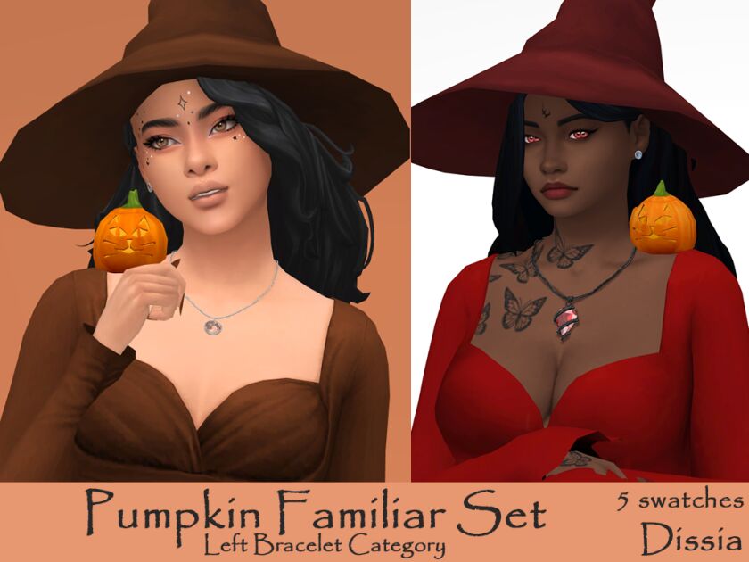 Pumpkin Familiars Set 1 Pumpkin Familiars Set Sims 4 CC