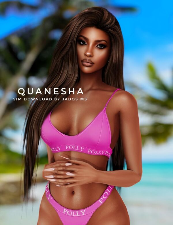Quanesha ♡ - Free Sim Download 1 Quanesha ♡ – Free Sim Download Sims 4 CC