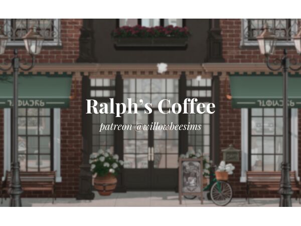 Ralph's Coffee by WillowBeeSims 1 Ralph’s Coffee by WillowBeeSims Sims 4 CC