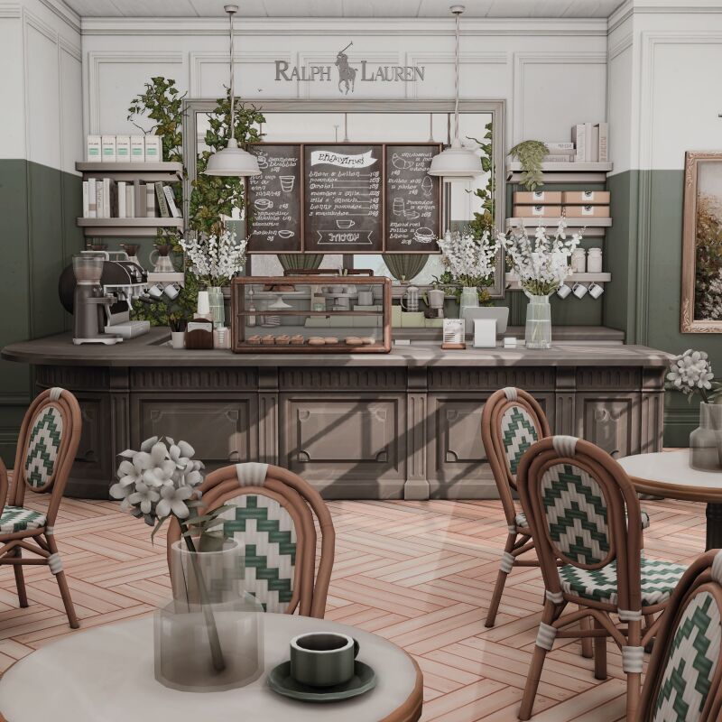 Ralph's Coffee by WillowBeeSims 6 sims 4 cc ralphs coffee by willowbeesims 2