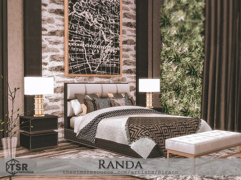Randa: A Contemporary House 2 sims 4 cc randa 9