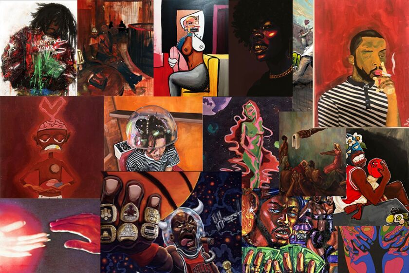 Stunning Red Orange Paintings for Your Game 1 Stunning Red Orange Paintings for Your Game Sims 4 CC