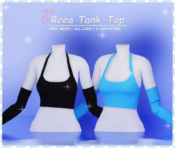Reea Tanktop ♡ By Irisarity 1 Reea Tanktop ♡ By Irisarity Sims 4 CC