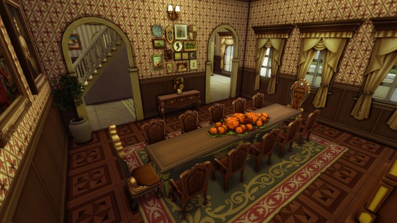 Renaissance Castle: A Stunning Residential Marvel 3 sims 4 cc renaissance castle by plumbobkingdom 6
