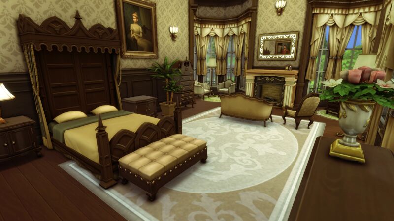 Renaissance Castle: A Stunning Residential Marvel 2 sims 4 cc renaissance castle by plumbobkingdom 7