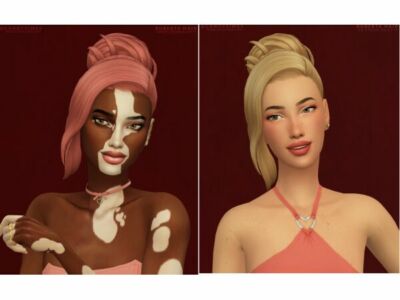 Roberta Hair by Candysims Sims 4 CC