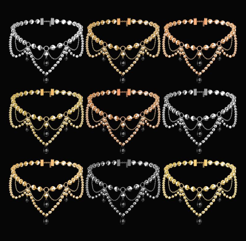 Stunning Roeder Necklace 2 sims 4 cc roeder necklace 2