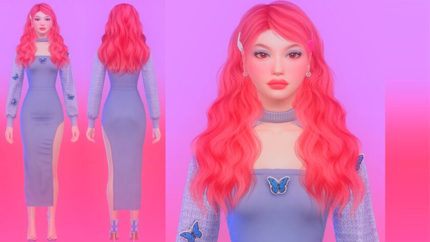 Introducing Rose Song CC - A Creative Young Adult Sim 1 Introducing Rose Song CC – A Creative Young Adult Sim Sims 4 CC